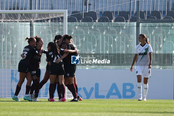 2023-10-01 - The Pomigliano team celebrates the goal. - US SASSUOLO VS POMIGLIANO WOMEN - ITALIAN SERIE A WOMEN - SOCCER