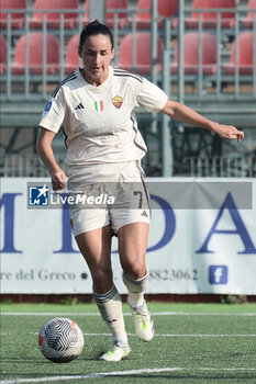 2023-10-07 - Evelyune Viens of AS Roma in action during Serie A Women between Pomigliano CF vs AS Roma at Amerigo Liguori Stadium - POMIGLIANO WOMEN VS AS ROMA - ITALIAN SERIE A WOMEN - SOCCER