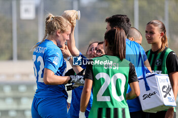 2023-10-08 - Isabella Kresche (US Sassuolo Women) after a fight - US SASSUOLO VS FC INTERNAZIONALE WOMEN - ITALIAN SERIE A WOMEN - SOCCER