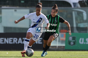 2023-10-08 - Tatiana Bonetti (Inter Women) and Benedetta Brignoli (US Sassuolo) - US SASSUOLO VS FC INTERNAZIONALE WOMEN - ITALIAN SERIE A WOMEN - SOCCER