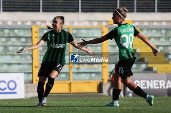 2023-10-08 - Virag Nagy and Loreta Kullashi celebrates after scoring a goal - US SASSUOLO VS FC INTERNAZIONALE WOMEN - ITALIAN SERIE A WOMEN - SOCCER