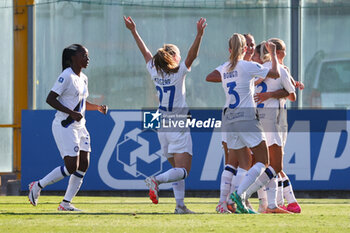 2023-10-08 - Inter Women celebrates goal - US SASSUOLO VS FC INTERNAZIONALE WOMEN - ITALIAN SERIE A WOMEN - SOCCER
