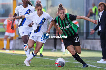 2023-10-08 - Beatrice Merlo (Inter Women) and Valeria Monterubbiano (US Sassuolo) - US SASSUOLO VS FC INTERNAZIONALE WOMEN - ITALIAN SERIE A WOMEN - SOCCER