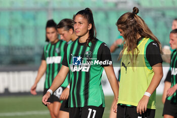 2023-10-08 - Chiara Beccari (US Sassuolo) at the end of the match - US SASSUOLO VS FC INTERNAZIONALE WOMEN - ITALIAN SERIE A WOMEN - SOCCER