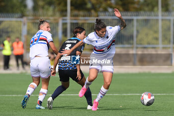 2023-10-14 - Aurora De Rita of Sampdoria Women during the game - NAPOLI FEMMINILE VS UC SAMPDORIA - ITALIAN SERIE A WOMEN - SOCCER