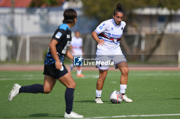 2023-10-14 - Veronica Bettelan of Sampdoria Women in action during the game - NAPOLI FEMMINILE VS UC SAMPDORIA - ITALIAN SERIE A WOMEN - SOCCER