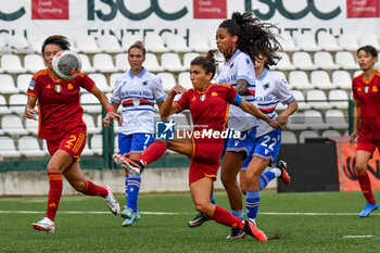 2023-10-22 - attempt to Bartoli (Roma) - Sampdoria-Roma - Serie A Women - UC SAMPDORIA VS AS ROMA - ITALIAN SERIE A WOMEN - SOCCER