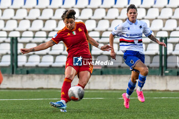 2023-10-22 - Gol Giacinti (Roma) - Sampdoria-Roma - Serie A Women - UC SAMPDORIA VS AS ROMA - ITALIAN SERIE A WOMEN - SOCCER