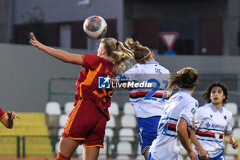 2023-10-22 - Aerial contrast Kramzar (Roma) Re (Sampdoria) -Sampdoria-Roma - Serie A Women - UC SAMPDORIA VS AS ROMA - ITALIAN SERIE A WOMEN - SOCCER
