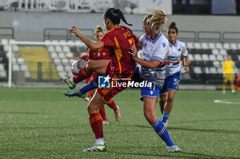 2023-10-22 - Heroum (Sampdoria) contrast Viens (Roma) - Sampdoria-Roma - Serie A Women - UC SAMPDORIA VS AS ROMA - ITALIAN SERIE A WOMEN - SOCCER