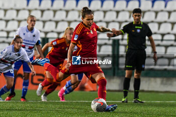 2023-10-22 - Gol Linari (Roma) - Sampdoria-Roma - Serie A Women - UC SAMPDORIA VS AS ROMA - ITALIAN SERIE A WOMEN - SOCCER