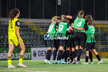 2023-10-21 - US Sassuolo celebrate the goal - US SASSUOLO VS FC COMO WOMEN - ITALIAN SERIE A WOMEN - SOCCER