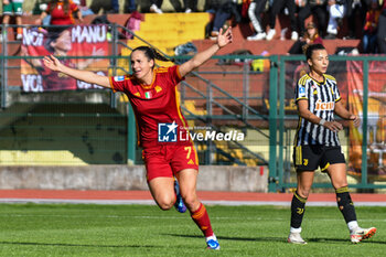 2023-11-05 - Viens scores her team's first goal to make the score 3-0 for AS Roma during Serie A Femminile match between Juventus and AS Roma at Stadio La Marmora, Biella - JUVENTUS FC VS AS ROMA - ITALIAN SERIE A WOMEN - SOCCER