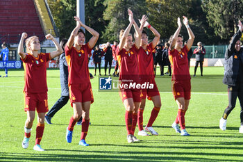 2023-11-05 - Roma celebrates win team's to make the score 1-3
Serie A Femminile match between Juventus and AS Roma at Stadio La Marmora, Biella - JUVENTUS FC VS AS ROMA - ITALIAN SERIE A WOMEN - SOCCER