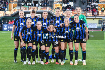 2023-11-18 - Line up FC Inter during Serie A Women match between Juventus and Inter at Stadio Pozzo, Biella (BI) - JUVENTUS FC VS FC INTERNAZIONALE WOMEN - ITALIAN SERIE A WOMEN - SOCCER