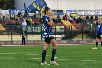 2023-11-18 - delusion for Cambiaghi of Inetr Serie A Women match between Juventus and Inter at Stadio Pozzo, Biella (BI) - JUVENTUS FC VS FC INTERNAZIONALE WOMEN - ITALIAN SERIE A WOMEN - SOCCER