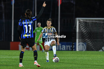 2023-11-18 - Boattin of Juventus in action during Serie A Women match between Juventus and Inter at Stadio Pozzo, Biella (BI) - JUVENTUS FC VS FC INTERNAZIONALE WOMEN - ITALIAN SERIE A WOMEN - SOCCER