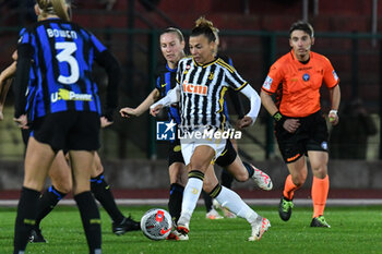 2023-11-18 - Caruso of Juventus in action during Serie A Women match between Juventus and Inter at Stadio Pozzo, Biella (BI) - JUVENTUS FC VS FC INTERNAZIONALE WOMEN - ITALIAN SERIE A WOMEN - SOCCER