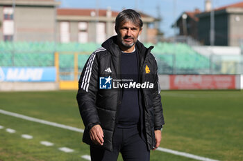 2023-11-19 - Coach Alessandro Spugna (Roma Women) - US SASSUOLO VS AS ROMA - ITALIAN SERIE A WOMEN - SOCCER