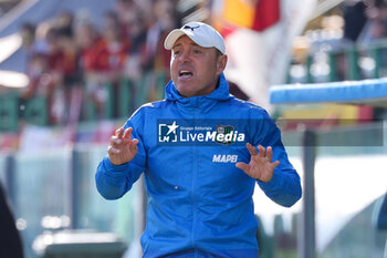 2023-11-19 - Gianpiero Piovani coach of Sassuolo Women - US SASSUOLO VS AS ROMA - ITALIAN SERIE A WOMEN - SOCCER