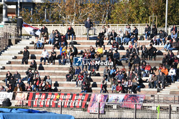 2023-11-25 - Milan fans during Serie A Femminile match between Inter Women and AC Milan Women at Arena Civica Gianni Brera, Milano - FC INTERNAZIONALE WOMEN VS AC MILAN - ITALIAN SERIE A WOMEN - SOCCER