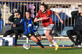 2023-11-25 - Grimshaw of Milan during Serie A Femminile match between Inter Women and AC Milan Women at Arena Civica Gianni Brera, Milano - FC INTERNAZIONALE WOMEN VS AC MILAN - ITALIAN SERIE A WOMEN - SOCCER