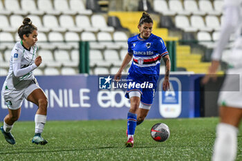 2023-11-26 - De Rita of Sampdoria in action during Serie A Femminile match between Sampdoria Women and Sassuolo Femminile at Stadio Seilvio Piola, Vercelli - UC SAMPDORIA VS US SASSUOLO - ITALIAN SERIE A WOMEN - SOCCER