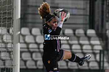 2023-11-26 - Tamperi of Sampdoria block the ball during Serie A Femminile match between Sampdoria Women and Sassuolo Femminile at Stadio Seilvio Piola, Vercelli - UC SAMPDORIA VS US SASSUOLO - ITALIAN SERIE A WOMEN - SOCCER