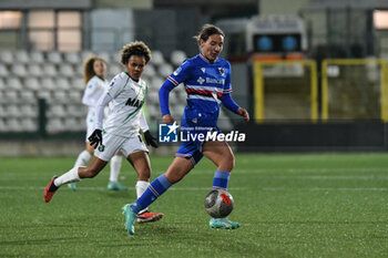 2023-11-26 - Tarenzi of Sampdoria in action during Serie A Femminile match between Sampdoria Women and Sassuolo Femminile at Stadio Seilvio Piola, Vercelli - UC SAMPDORIA VS US SASSUOLO - ITALIAN SERIE A WOMEN - SOCCER