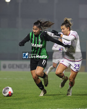 2023-12-11 - Chiara Beccari (US Sassuolo) and Marina Georgieva (Fiorentina Women) - US SASSUOLO VS ACF FIORENTINA - ITALIAN SERIE A WOMEN - SOCCER