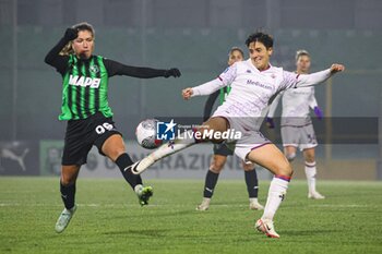 2023-12-11 - Loreta Kullashi (US Sassuolo) and Alice Parisi (Fiorentina Women) - US SASSUOLO VS ACF FIORENTINA - ITALIAN SERIE A WOMEN - SOCCER