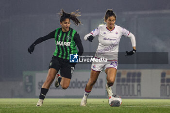 2023-12-11 - Chiara Beccari (US Sassuolo) and Marina Georgieva (Fiorentina Women) - US SASSUOLO VS ACF FIORENTINA - ITALIAN SERIE A WOMEN - SOCCER