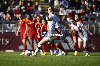 2023-12-10 - Kosovare Asllani of A.C. Milan Femminile score 0-1 during the 10th day of the Serie A Championship between A.S. Roma Women vs A.C. MIlan on 10 December 2023 at the Tre Fontane Stadium in Rome, Italy. - AS ROMA VS AC MILAN - ITALIAN SERIE A WOMEN - SOCCER