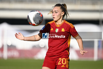 2023-12-10 - Giada Greggi of A.S. Roma Women during the 10th day of the Serie A Championship between A.S. Roma Women vs A.C. MIlan on 10 December 2023 at the Tre Fontane Stadium in Rome, Italy. - AS ROMA VS AC MILAN - ITALIAN SERIE A WOMEN - SOCCER