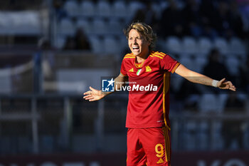 2023-12-10 - Valentina Giacinti of A.S. Roma Women during the 10th day of the Serie A Championship between A.S. Roma Women vs A.C. MIlan on 10 December 2023 at the Tre Fontane Stadium in Rome, Italy. - AS ROMA VS AC MILAN - ITALIAN SERIE A WOMEN - SOCCER