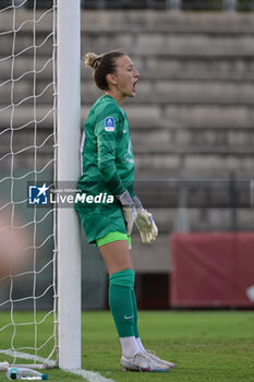 2023-10-15 - Sara Cetinja (FC Internazionale Women)  during the Italian Football Championship League A Women 2023/2024 match between AS Roma Women vs FC Internazionale Women at the Tre Fontane stadium on 15 October 2023. - AS ROMA VS FC INTERNAZIONALE WOMEN - ITALIAN SERIE A WOMEN - SOCCER