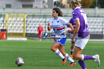 2023-11-12 - Schatzer of Sampdoria in action during Italian Serie A Women between UC Sampdoria W and ACF Fiorentina at Stadio Silvio Piola, Vercelli - SAMPDORIA WOMEN VS FIORENTINA WOMEN - ITALIAN SERIE A WOMEN - SOCCER