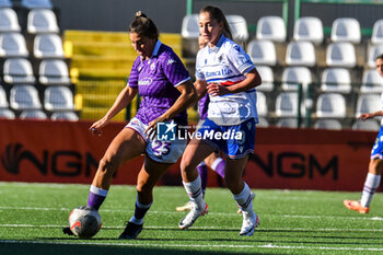 2023-11-12 - Georgieva of Fiorentina in action during
Italian Serie A Women between UC Sampdoria W and ACF Fiorentina at Stadio Silvio Piola, Vercelli - SAMPDORIA WOMEN VS FIORENTINA WOMEN - ITALIAN SERIE A WOMEN - SOCCER