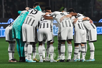 2023-01-04 - Juventus team before the match - US CREMONESE VS JUVENTUS FC - ITALIAN SERIE A - SOCCER