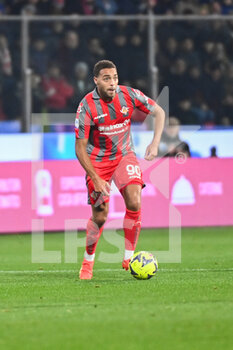 2023-01-04 - Cyriel Dessers (Cremonese) in action - US CREMONESE VS JUVENTUS FC - ITALIAN SERIE A - SOCCER