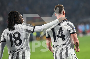 2023-01-04 - Moise Kean and Arkadiusz Milik (Juventus) - US CREMONESE VS JUVENTUS FC - ITALIAN SERIE A - SOCCER