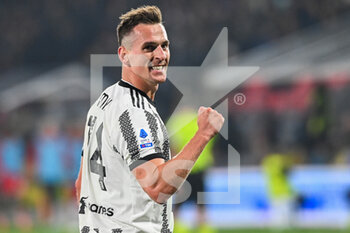 2023-01-04 - Arkadiusz Milik (Juventus) celebrating his goal - US CREMONESE VS JUVENTUS FC - ITALIAN SERIE A - SOCCER