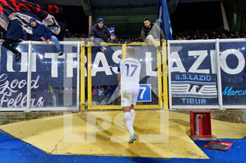 2023-01-04 - Ciro Immobile (SS Lazio) and the Lazio supporters - US LECCE VS SS LAZIO - ITALIAN SERIE A - SOCCER