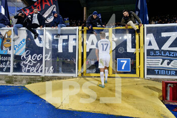 2023-01-04 - Ciro Immobile (SS Lazio) and the Lazio supporters - US LECCE VS SS LAZIO - ITALIAN SERIE A - SOCCER