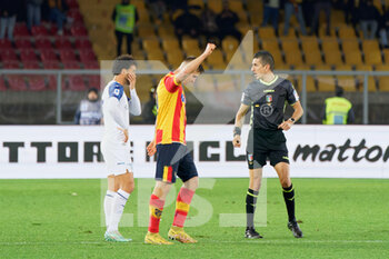 04/01/2023 - Lorenzo Colombo (US Lecce) celebrates after scoring a goal - US LECCE VS SS LAZIO - SERIE A - CALCIO