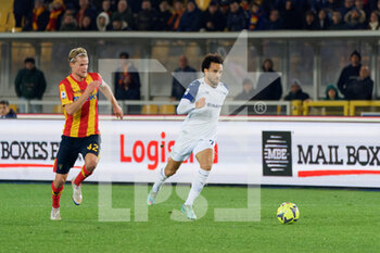 04/01/2023 - Felipe Anderson (SS Lazio) and Morten Hjulmand (US Lecce) - US LECCE VS SS LAZIO - SERIE A - CALCIO
