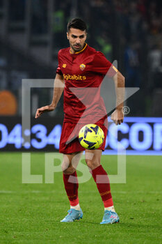2023-01-04 - Zeki Celik (AS Roma) during the Italian Football Championship League A 2022/2023 match between AS Roma vs Bologna FC at the Olimpic Stadium in Rome  on 04 Januaryr 2023. - AS ROMA VS BOLOGNA FC - ITALIAN SERIE A - SOCCER