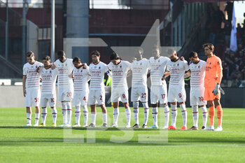 2023-01-04 - the training of ac milan in the minute of silence to remember the death of Peleduring the friendly football match US Salernitana 1919 v AC Milan   at Arechi stadium  - US SALERNITANA VS AC MILAN - ITALIAN SERIE A - SOCCER