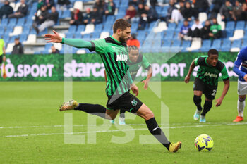 2023-01-04 - Domenico Berardi (Sassuolo) scores a goal  - US SASSUOLO VS UC SAMPDORIA - ITALIAN SERIE A - SOCCER