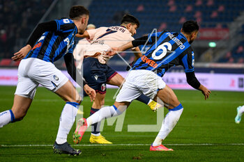 2023-01-09 - Bologna's Riccardo Orsolini scores a goal - BOLOGNA FC VS ATALANTA BC - ITALIAN SERIE A - SOCCER